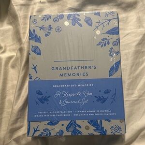 Grandfather's Memories Keepsake Box and Journal Set